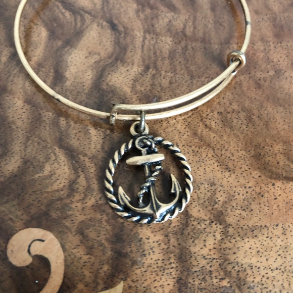 Alex and Ani anchor bracelet - Picture 2 of 2